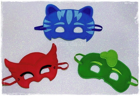 Máscaras Corujita, Largatixo ou Menino Gato(unitário)
