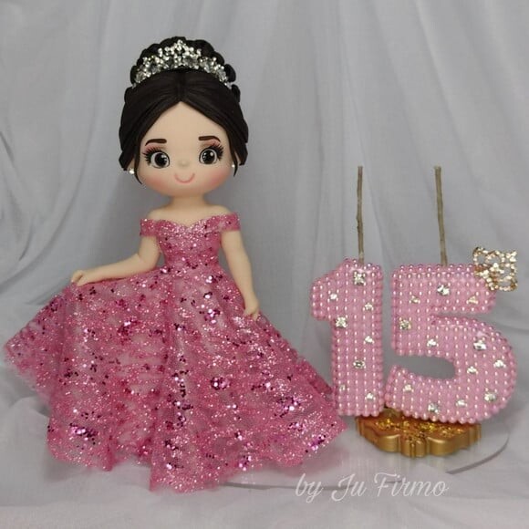 Topo Personalizado - 15 Anos (debutante)