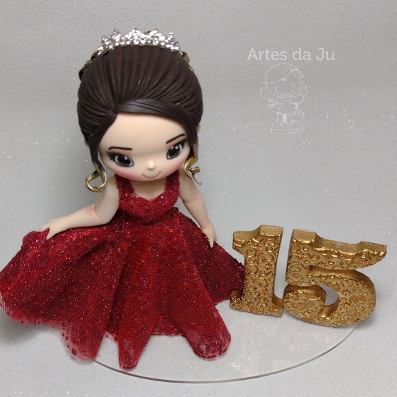 Topo Personalizado - 15 Anos (debutante)
