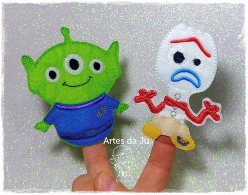 Dedoches - Turma Toy Story (kit Com 10)