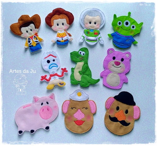 Dedoches - Turma Toy Story (kit Com 10)
