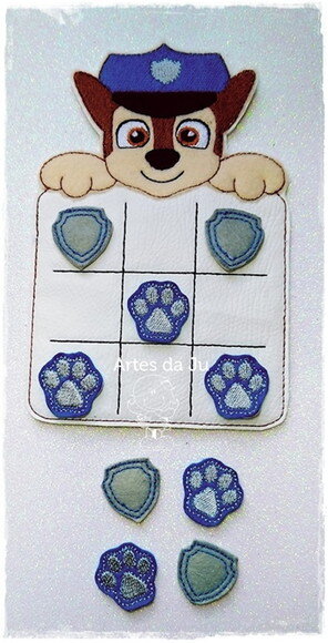 Jogo da Velha - Patrulha Canina (Chase)
