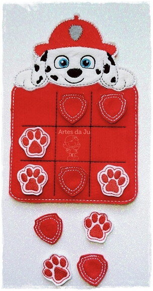 Jogo da Velha - Patrulha Canina (Marshall)