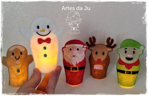 Kit Natalino - Com luz de led