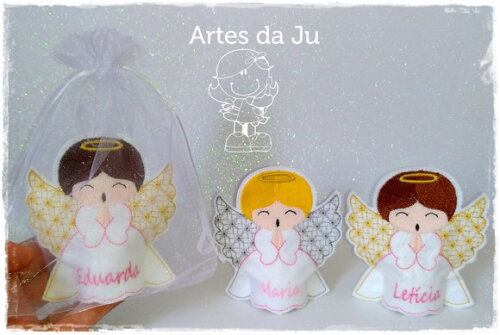 Lembrancinha Anjinha Batizado