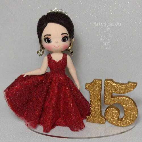 Topo Personalizado - 15 Anos (debutante)
