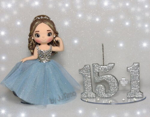 Topo Personalizado - 15 Anos (debutante)