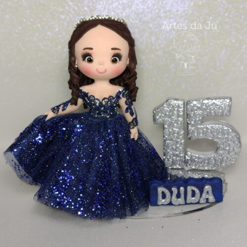 Topo Personalizado - 15 Anos (debutante)