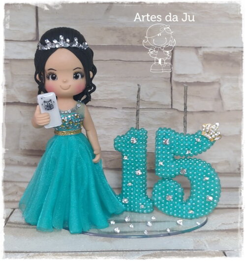 Topo Personalizado - 15 Anos (debutante)