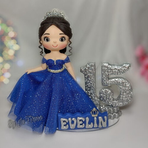 Topo Personalizado com Nome - 15 Anos (debutante)