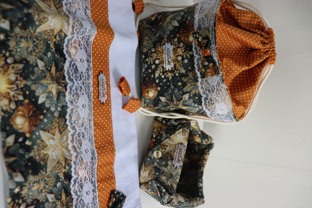 Conjunto decorativo estampado