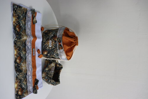 Conjunto decorativo estampado