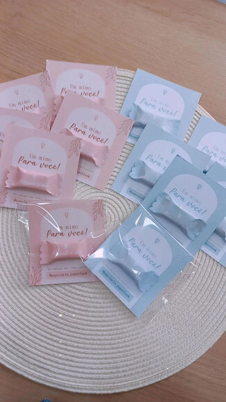 Kit com 100 Balas Personalizadas