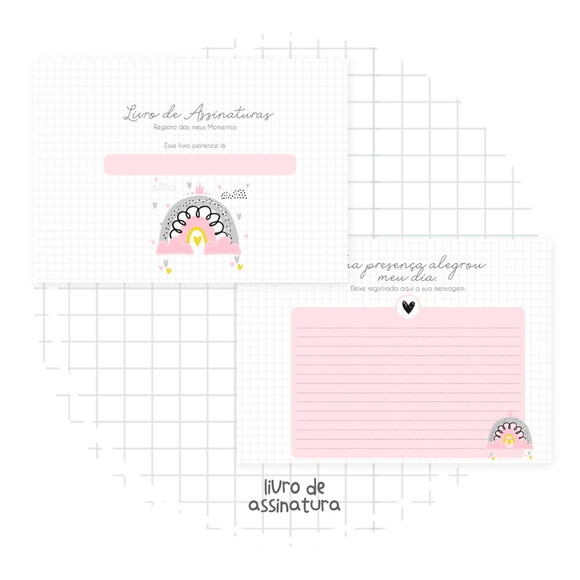 Caderno de Assinatura Personalizado