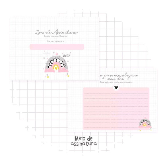 Caderno de Assinatura Personalizado
