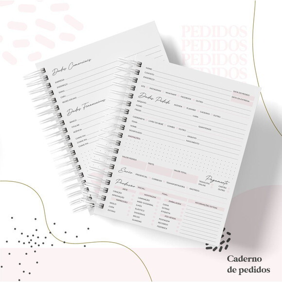 Caderno de Pedidos