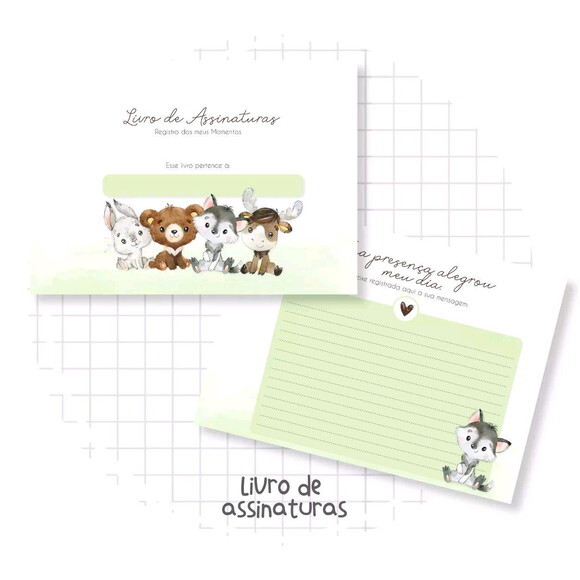 Caderno de Assinatura Personalizado