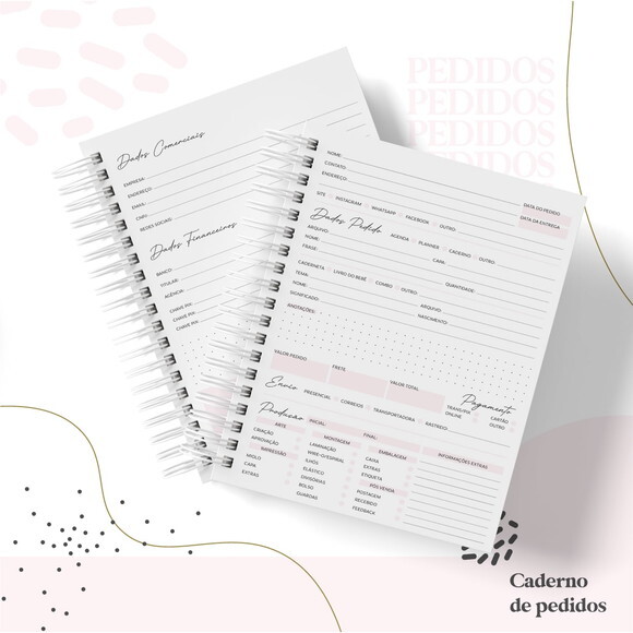 Caderno de Pedidos