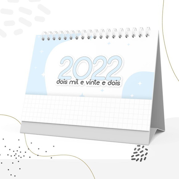 Calendário de Mesa 2022