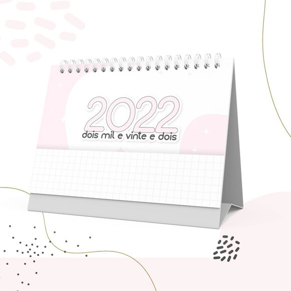 Calendário de Mesa 2022