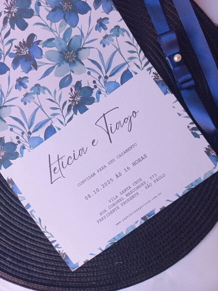 Convite de Casamento Envelope