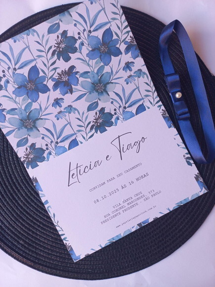 Convite de Casamento Envelope