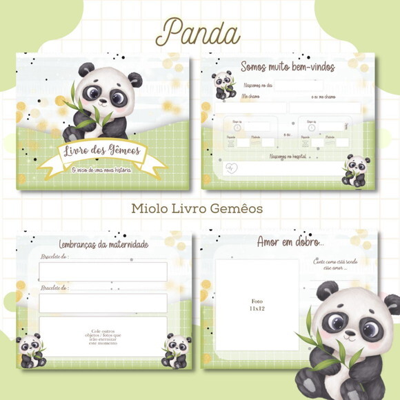 Livro do Bebê Gêmeos
