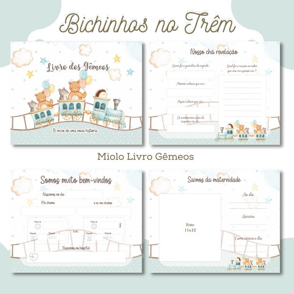 Livro do Bebê Gêmeos