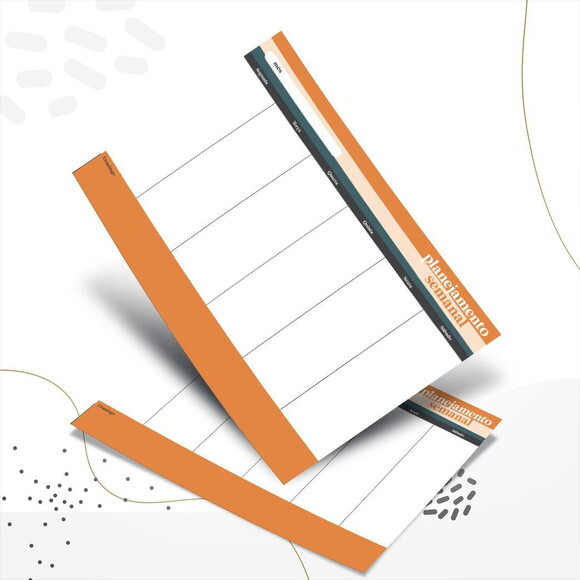 Planner de Mesa Semanal