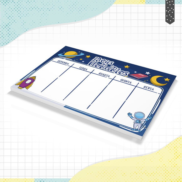 Planner de Mesa Semanal