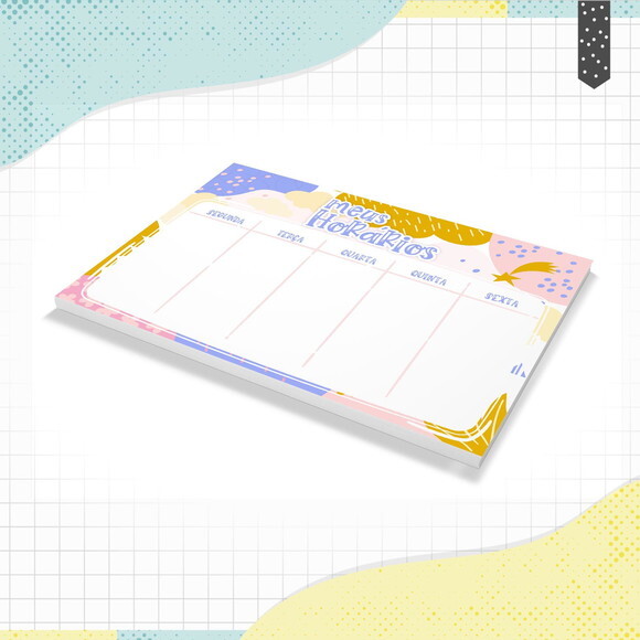 Planner de Mesa Semanal