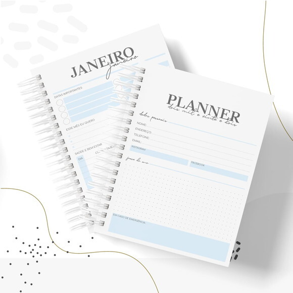 Planner Masculino Personalizado