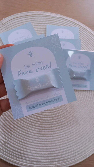 Kit com 100 Balas Personalizadas