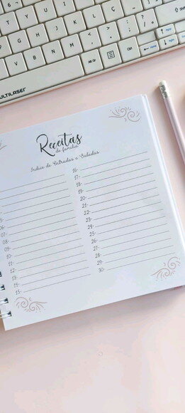 Caderno de Receitas Especial