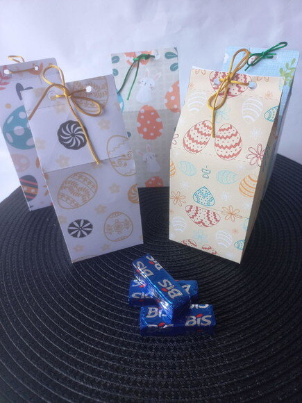 Caixinhas de Leite Páscoa