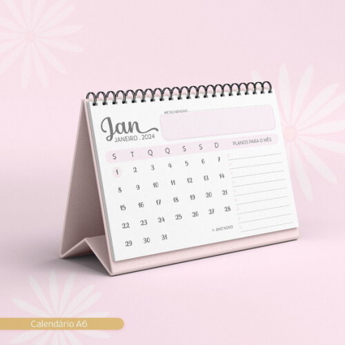 Calendário de Mesa 2024