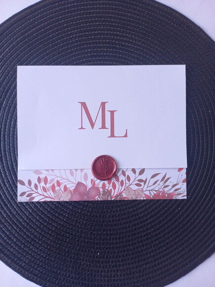 Convite de Casamento Envelope