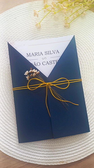 Convite de Casamento Envelope