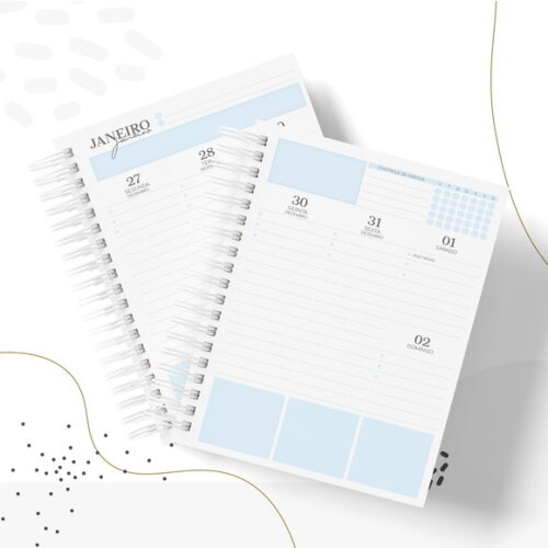 Planner 2022 Masculino Personalizado