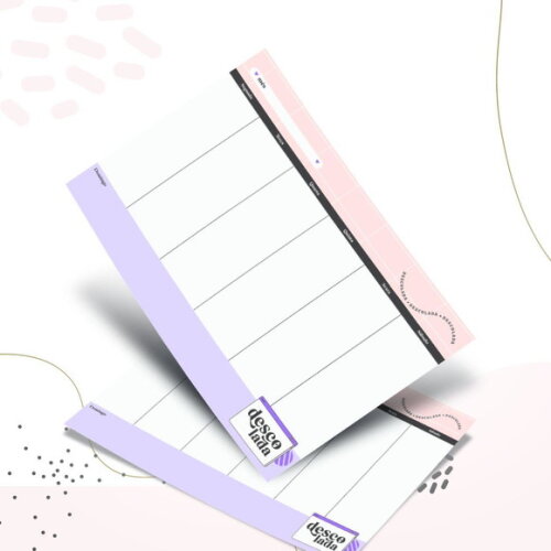 Planner de Mesa Semanal
