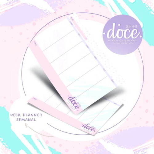 Planner de Mesa Semanal