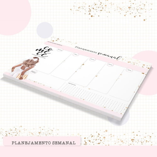 Planner de Mesa Semanal