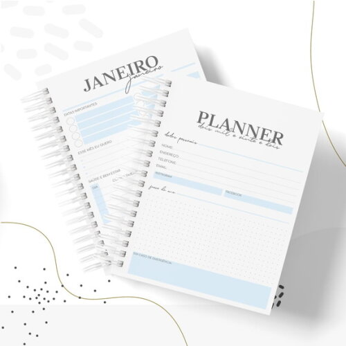 Planner Masculino Personalizado