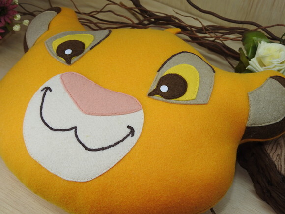 Almofada Simba rei Leão* Chamar Chat