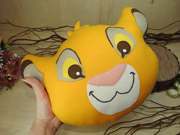Almofada Simba rei Leão* Chamar Chat