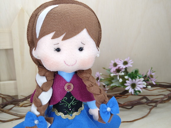 Ana de feltro - Personagem filme Frozen