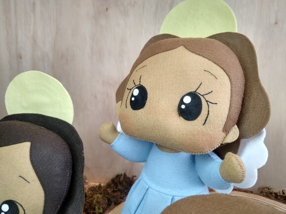 Anjo - Presépio Natalino Sagrada Família - Chat Antes Compra
