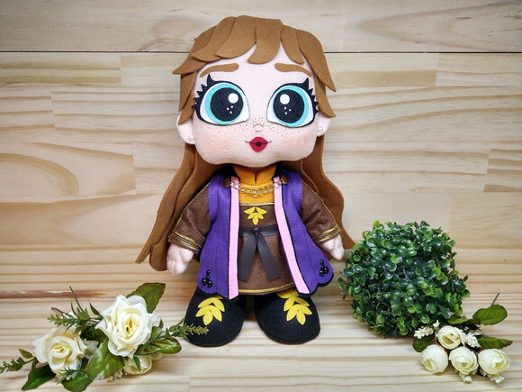 Anna de feltro Personagem filme Frozen