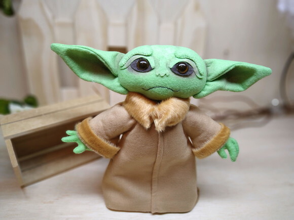 Baby Yoda em feltro
