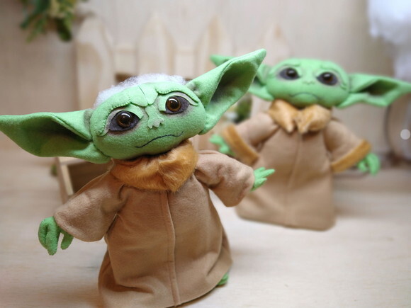 Baby Yoda em feltro